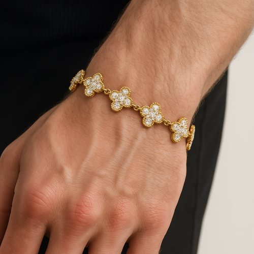Pulsera de Trébol Sky - Edición Limitada