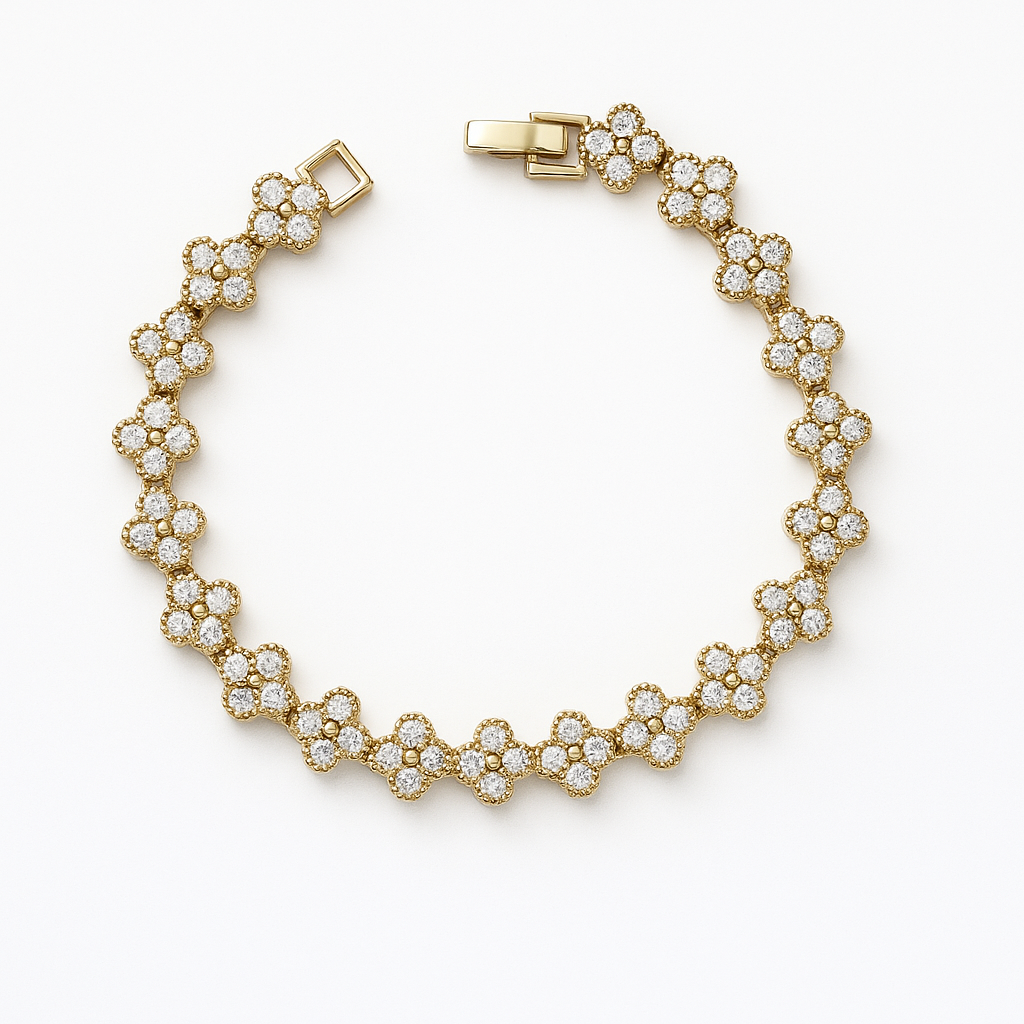 Pulsera de Trébol Sky - Edición Limitada