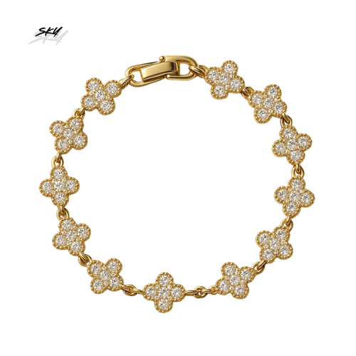 Pulsera de Trébol Sky - Edición Limitada