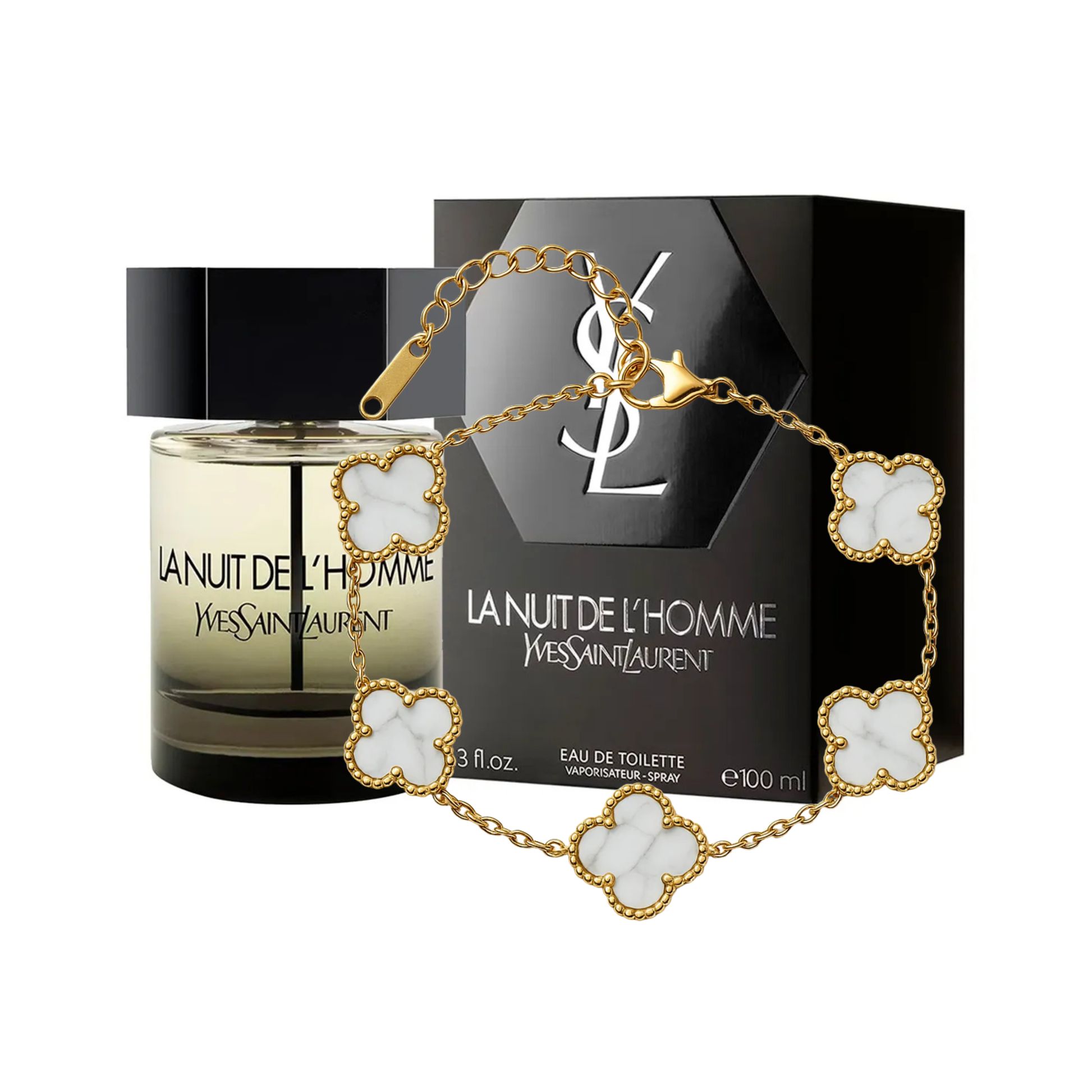 YSL La Nuit de L’Homme 100ml Hombre x Pulsera New Rich