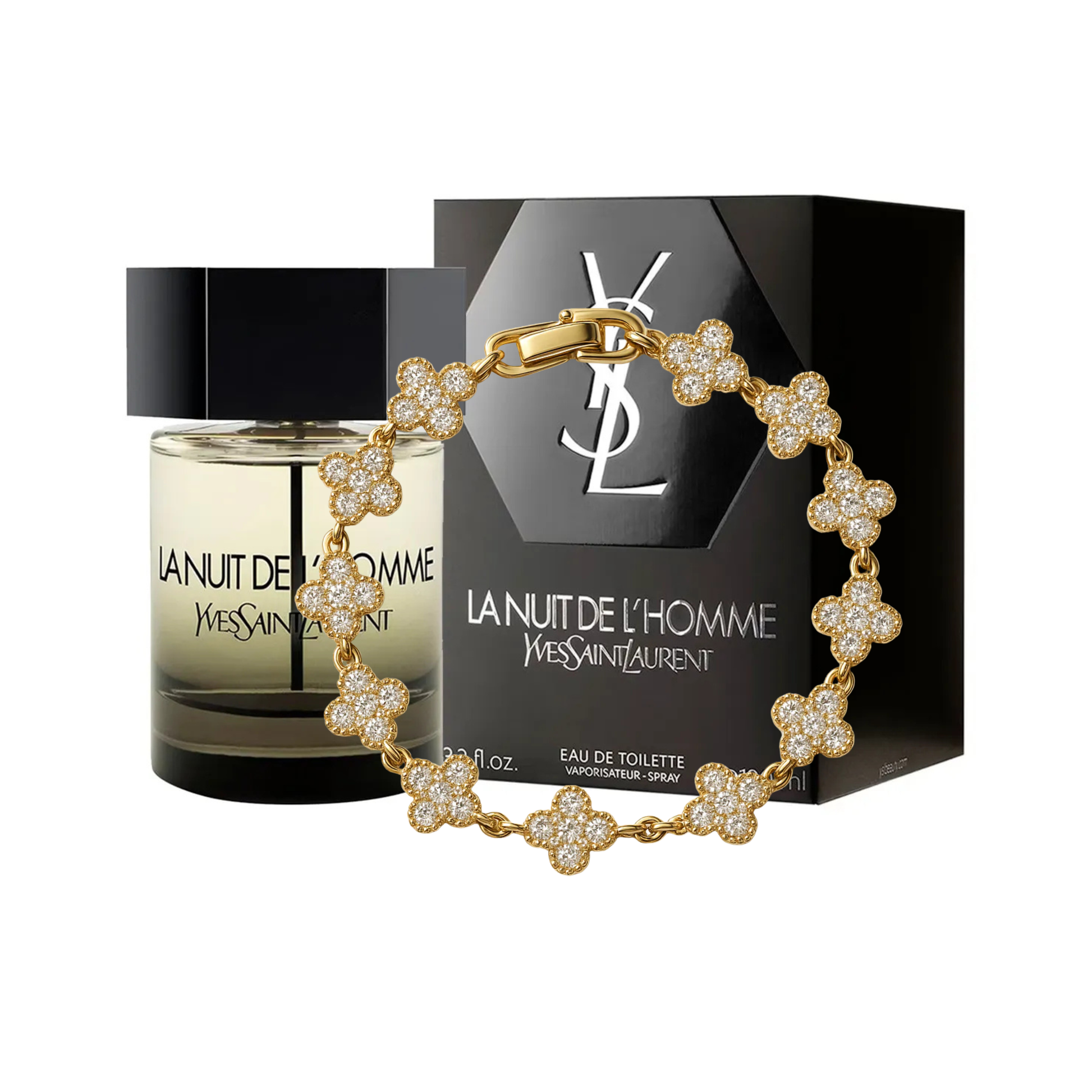 YSL La Nuit de L’Homme 100ml Hombre x Pulsera Sky