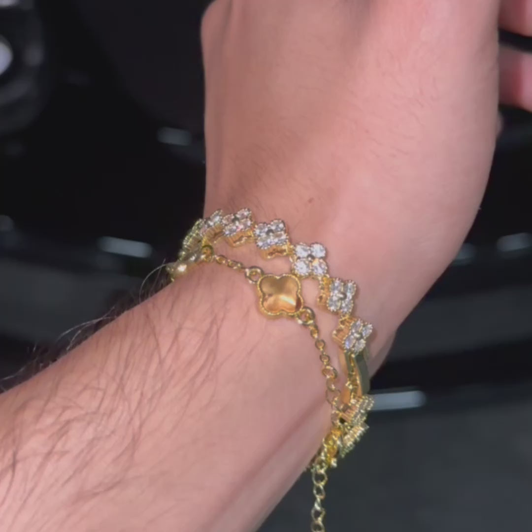Pulsera de Trébol New Rich